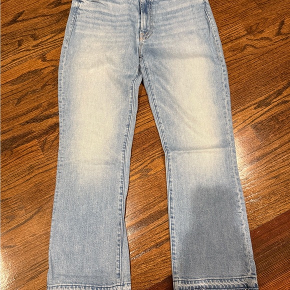 MOTHER The Hustler Ankle Undone Hem Jeans - Picture 2 of 5